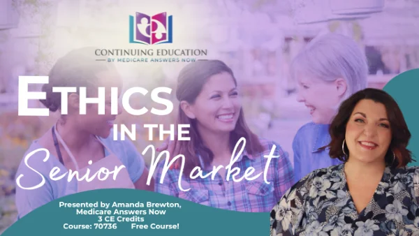 Ethics in the Senior Market CE course graphic