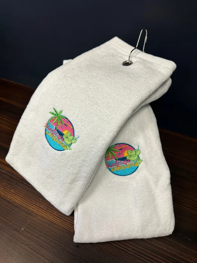 Golf Towel- Medicare and Margaritas 2025