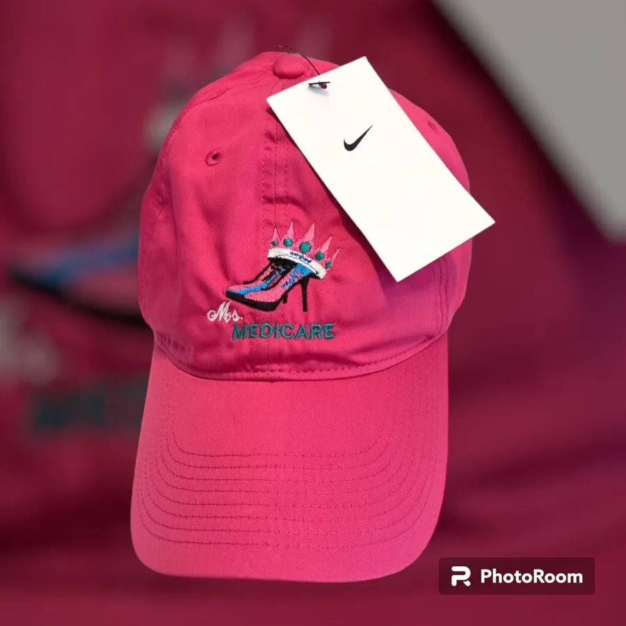 Ms. Medicare golf cap